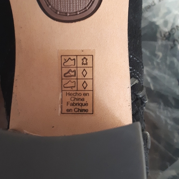 Franco Sarto Black Suede Bootie - Picture 10 of 11